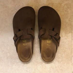 Birkenstocks: Boston Leather